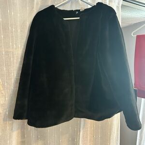 Divided Black Teddy Jacket